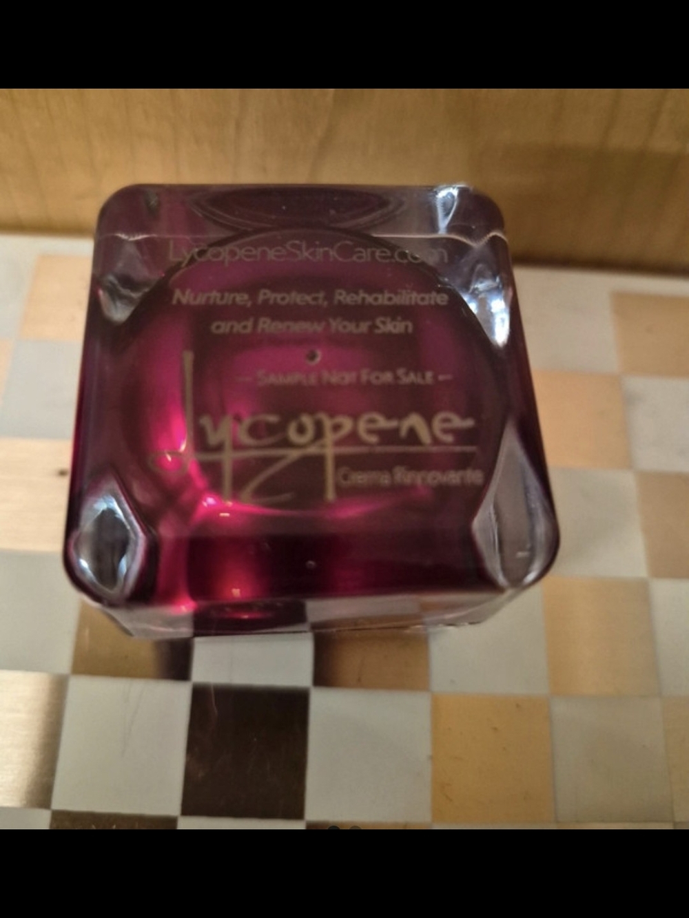 Lycopene Skin Care Crema Rinnovante Anti-Aging Face Moisturizer  Mini